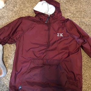 Sigma kappa rain coat